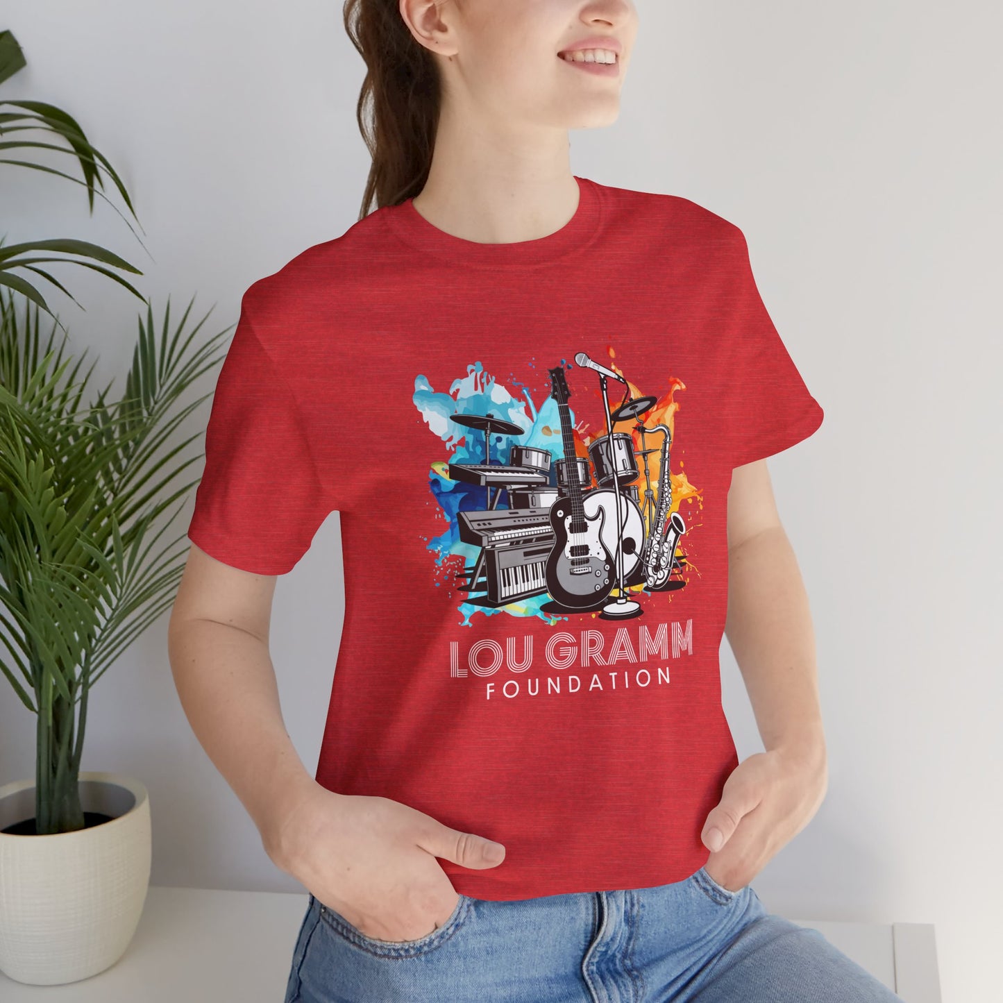Lou Gramm Music Lover's Tee - Unisex Soft style jersey