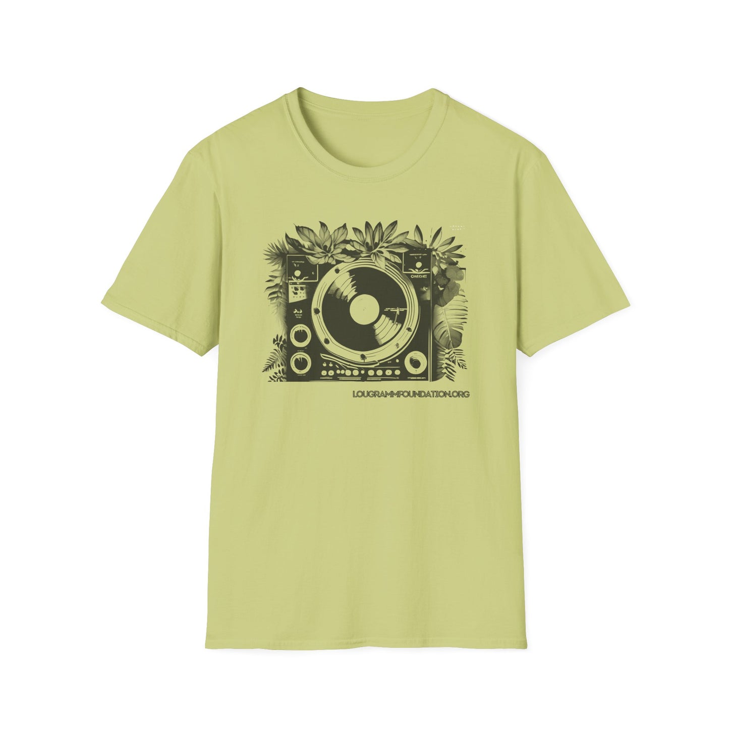 Vinyl in the wild Unisex Softstyle T-Shirt
