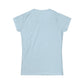Lou Gramm Stencil pink logo - Women's Softstyle Tee