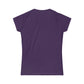 Lou Gramm Stencil pink logo - Women's Softstyle Tee