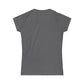 Lou Gramm Stencil pink logo - Women's Softstyle Tee