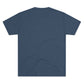 Rock Legend Lou Gramm Unisex Tri-Blend Crew Tee - Grey Logo