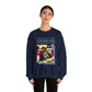 Rock Legend Lou Gramm Blue logo - Unisex Heavy Blend™ Crewneck Sweatshirt
