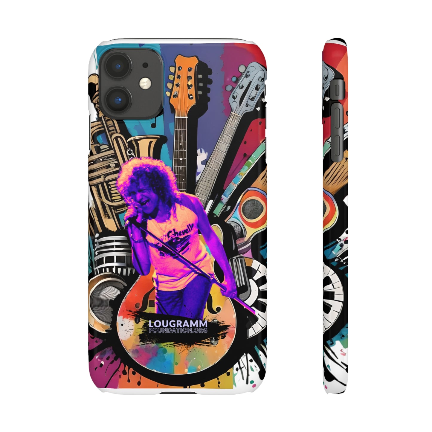 Turn the Music Up phone case