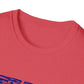 Lou’s Garage Blue logo - Unisex Softstyle T-Shirt