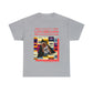 Rock Legend Lou Gramm Unisex Heavy Cotton Tee - Salmon logo