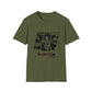 Lou’s Garage Black logo - Unisex Softstyle T-Shirt
