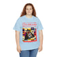 Rock Legend Lou Gramm Unisex Heavy Cotton Tee - Salmon logo