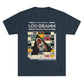 Rock Legend Lou Gramm Unisex Tri-Blend Crew Tee - Grey Logo