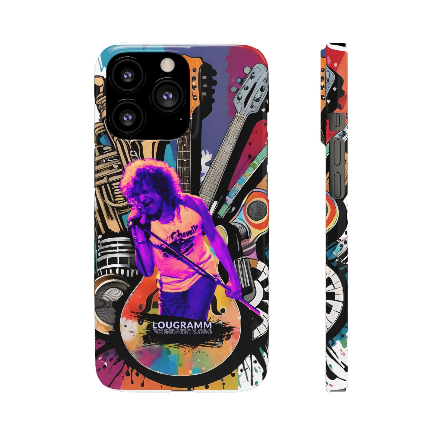 Turn the Music Up phone case