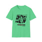 Lou’s Garage Black logo - Unisex Softstyle T-Shirt