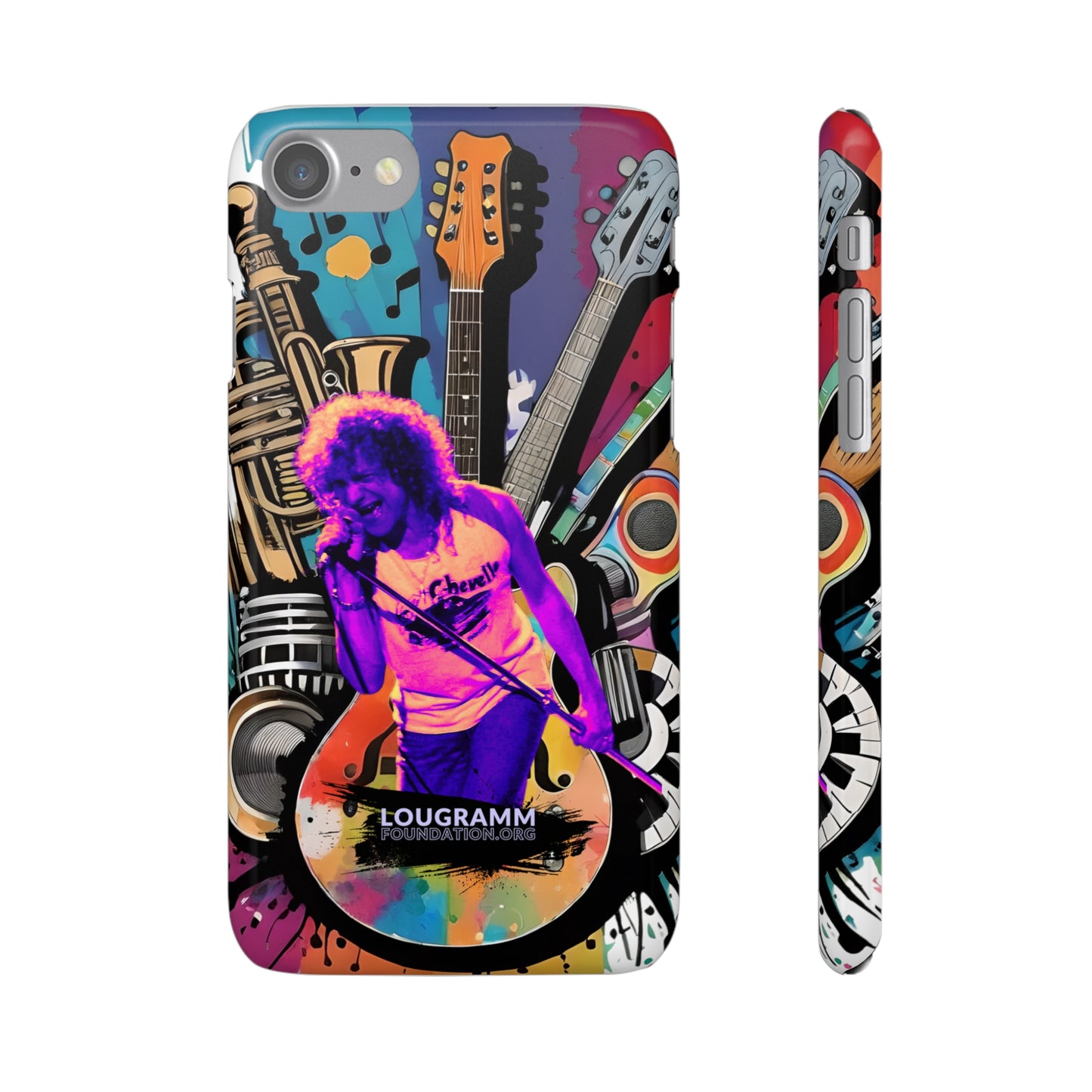 Turn the Music Up phone case