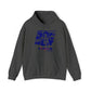 Lou’s Garage Blue logo - Unisex Heavy Blend™ Hooded Sweatshirt