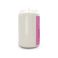 Lou Gramm Stencil Pink logo - Jumbo Scented Candle
