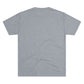 Rock Legend Lou Gramm Unisex Tri-Blend Crew Tee - Dark Blue Logo