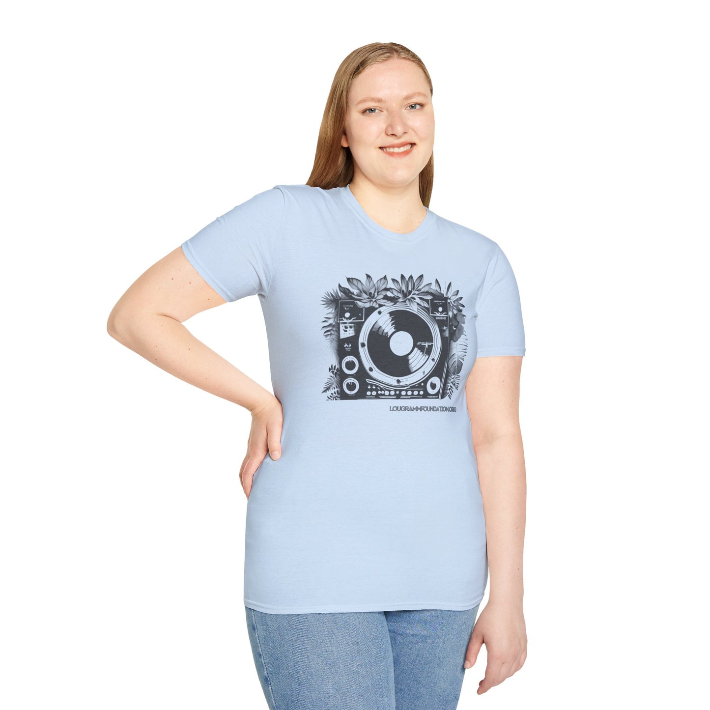 Vinyl in the wild Unisex Softstyle T-Shirt
