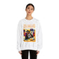 Rock Legend Lou Gramm Orange Logo - Unisex Heavy Blend™ Crewneck Sweatshirt