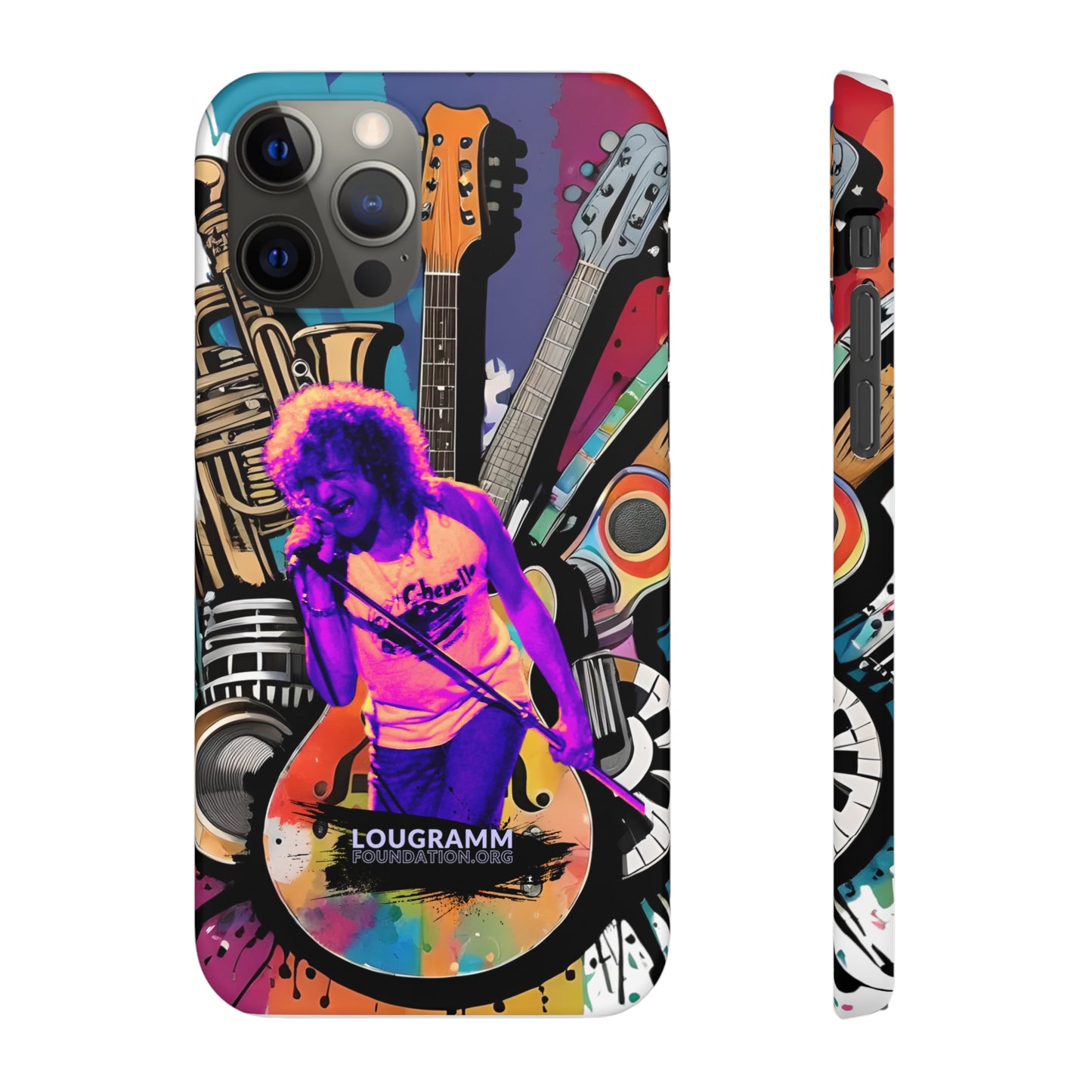 Turn the Music Up phone case
