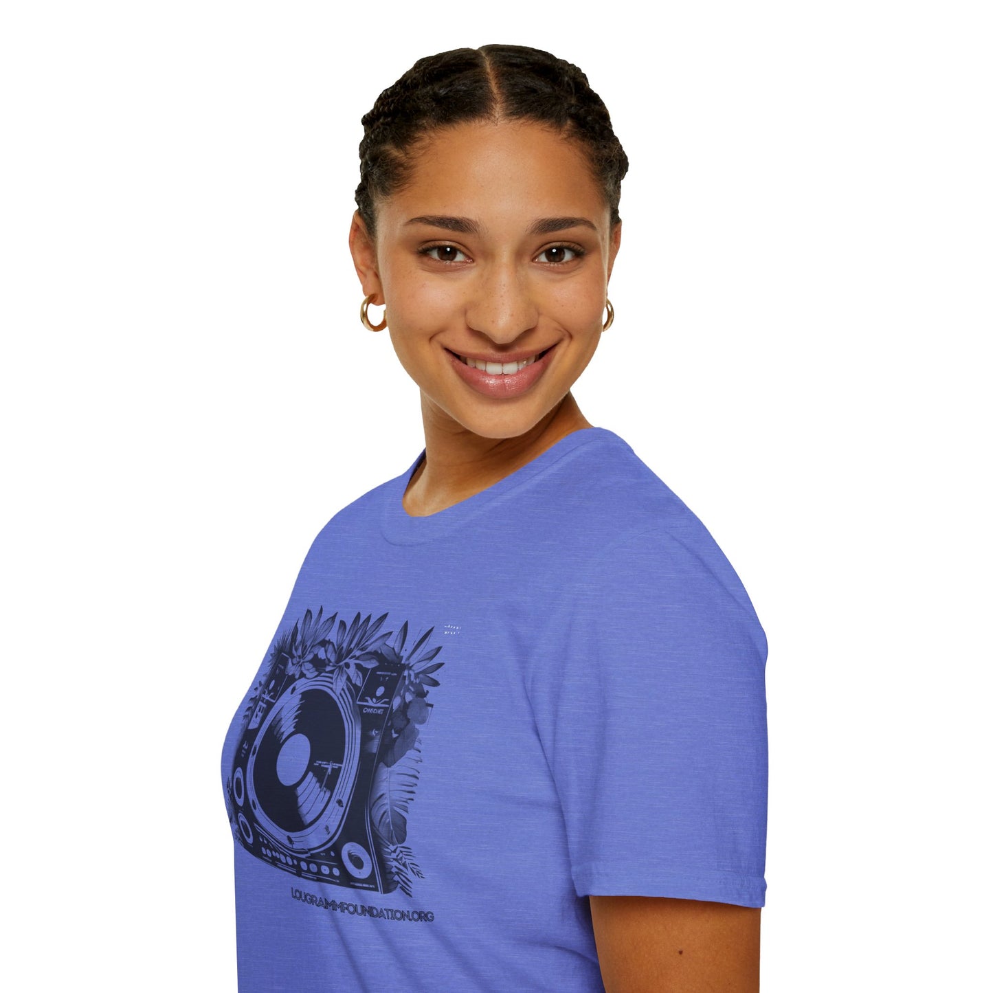 Vinyl in the wild Unisex Softstyle T-Shirt