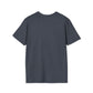 Lou Gramm Stencil Blue logo - Unisex Softstyle T-Shirt