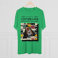 Rock legend Lou Gramm Unisex Tri-Blend Crew Tee - Black Logo