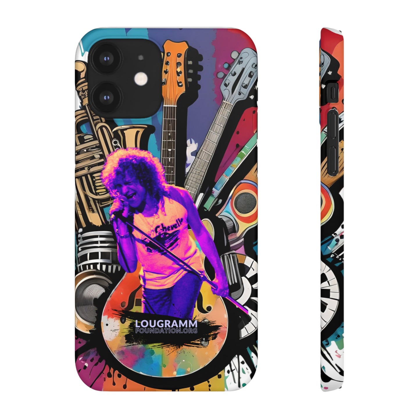 Turn the Music Up phone case
