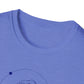 Lou Gramm Stencil Blue logo - Unisex Softstyle T-Shirt
