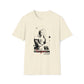 Lou Gramm Stencil Black logo - Unisex Softstyle T-Shirt