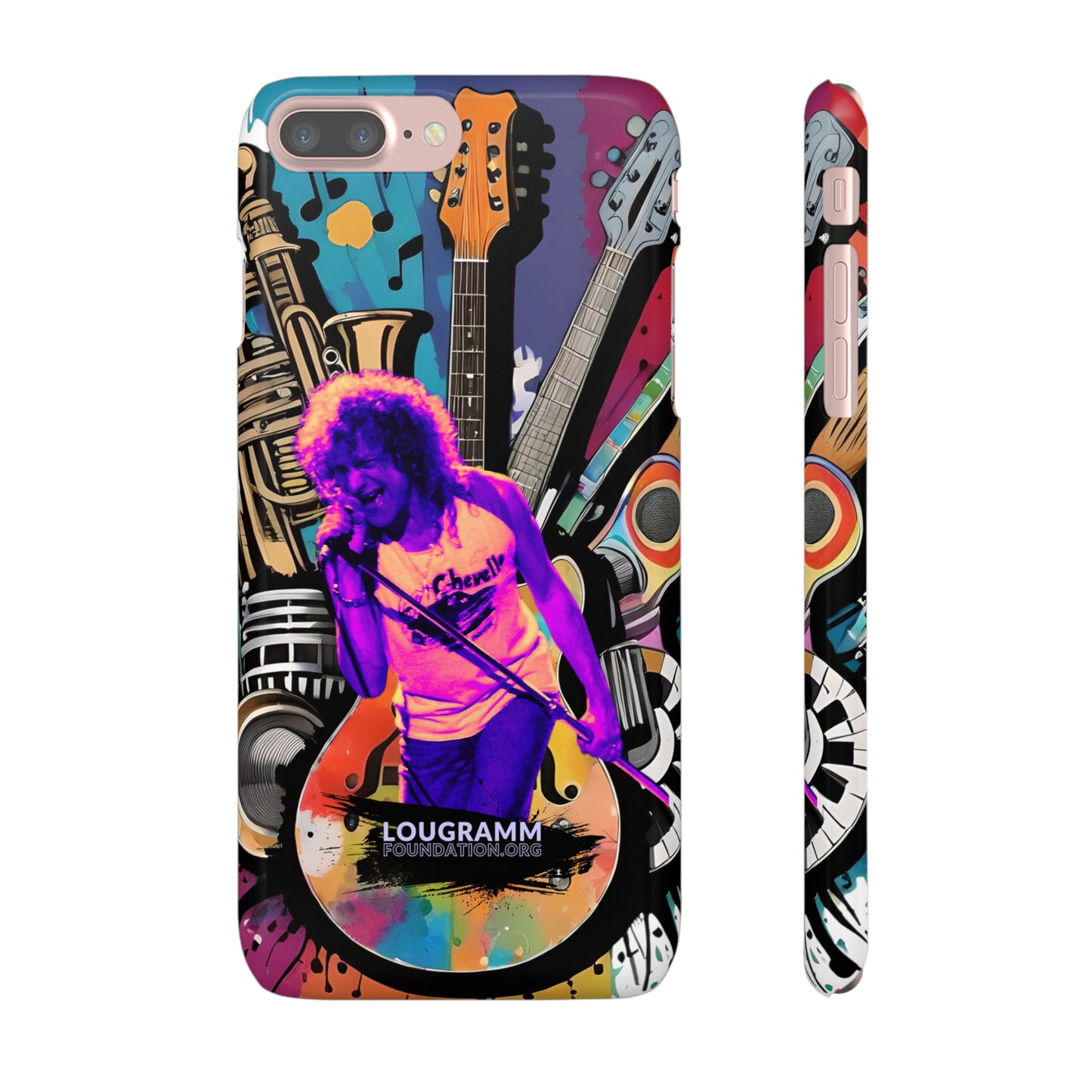 Turn the Music Up phone case