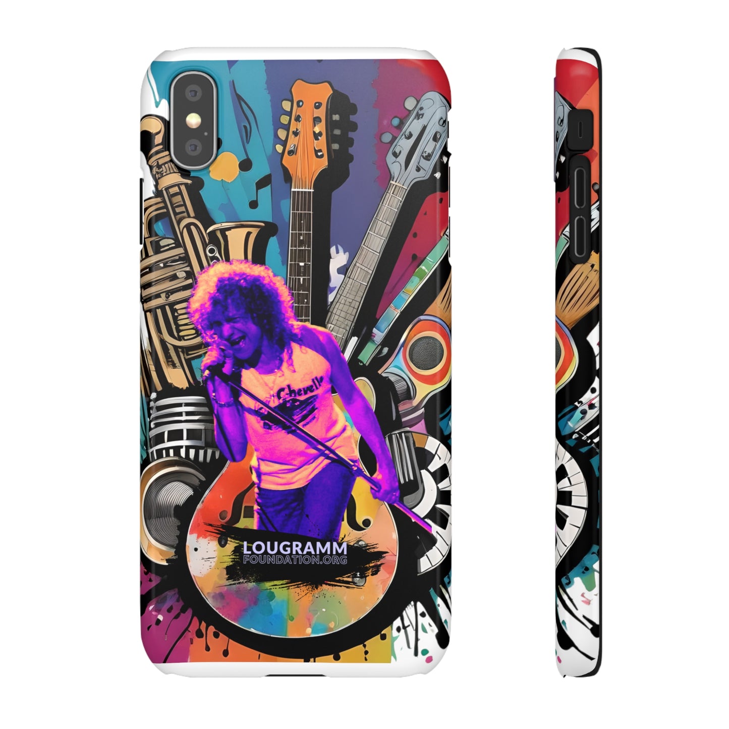 Turn the Music Up phone case