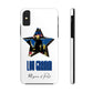 Lou Gramm 50 Years of Rock - Blue Star iPhone Case
