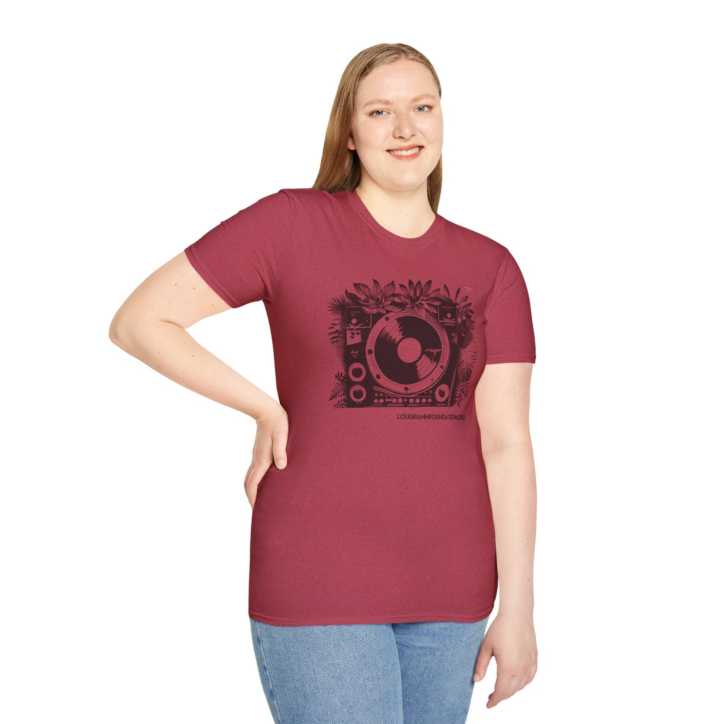 Vinyl in the wild Unisex Softstyle T-Shirt