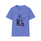 Lou Gramm Stencil Black logo - Unisex Softstyle T-Shirt