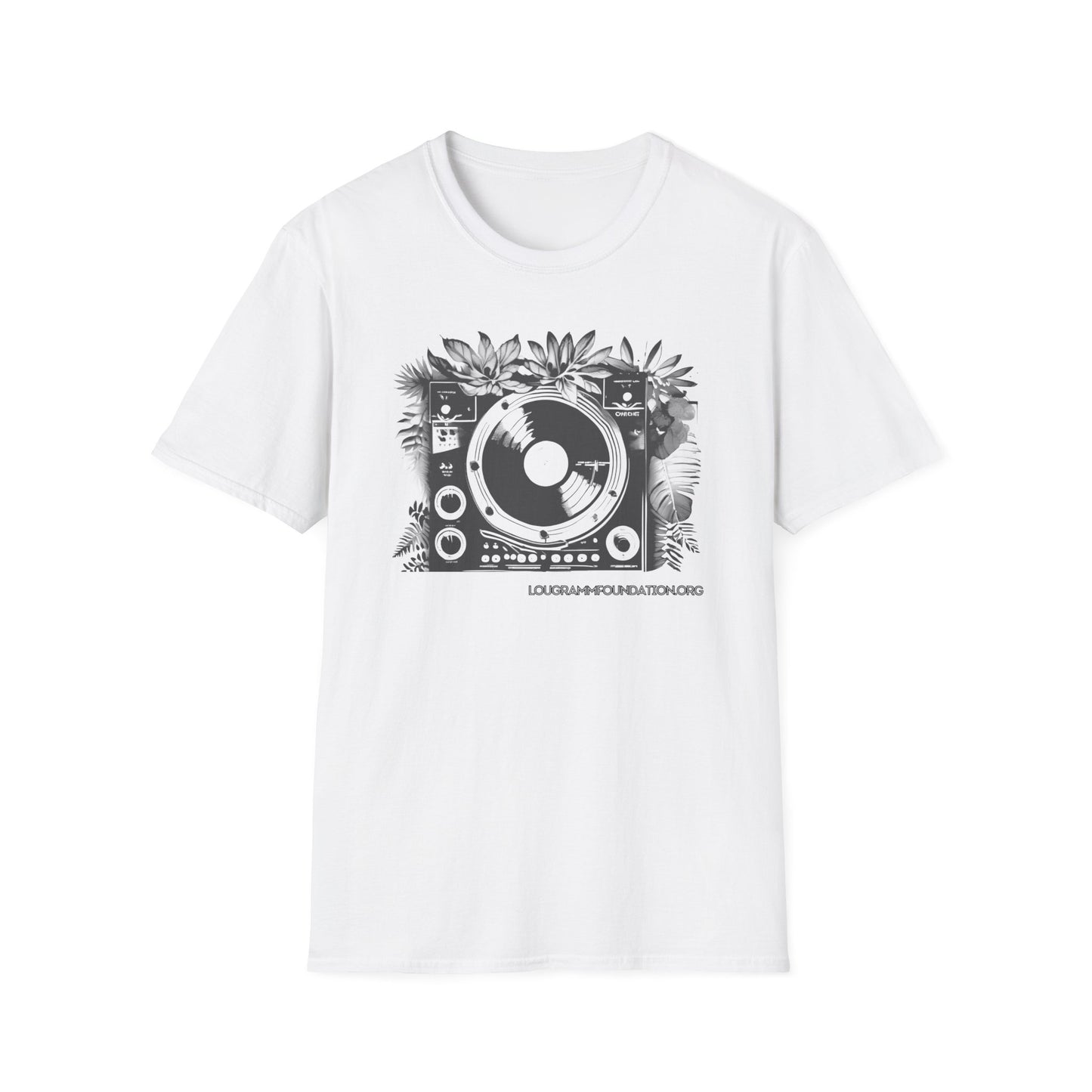 Vinyl in the wild Unisex Softstyle T-Shirt