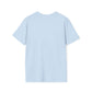 Lou Gramm Stencil Blue logo - Unisex Softstyle T-Shirt