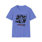 Lou’s Garage Black logo - Unisex Softstyle T-Shirt