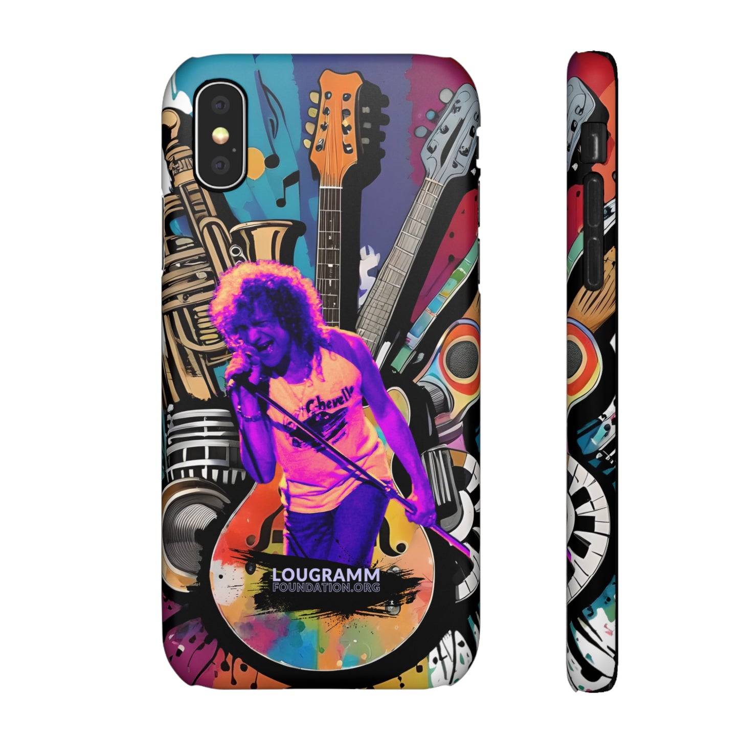 Turn the Music Up phone case