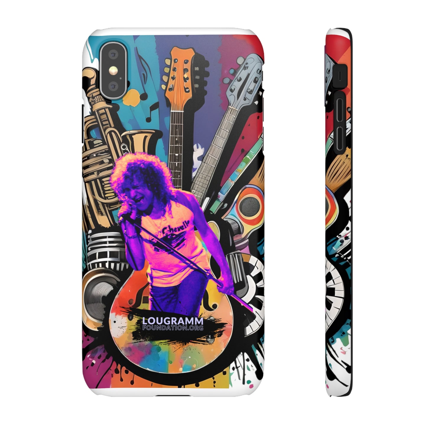 Turn the Music Up phone case