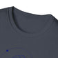 Lou Gramm Stencil Blue logo - Unisex Softstyle T-Shirt