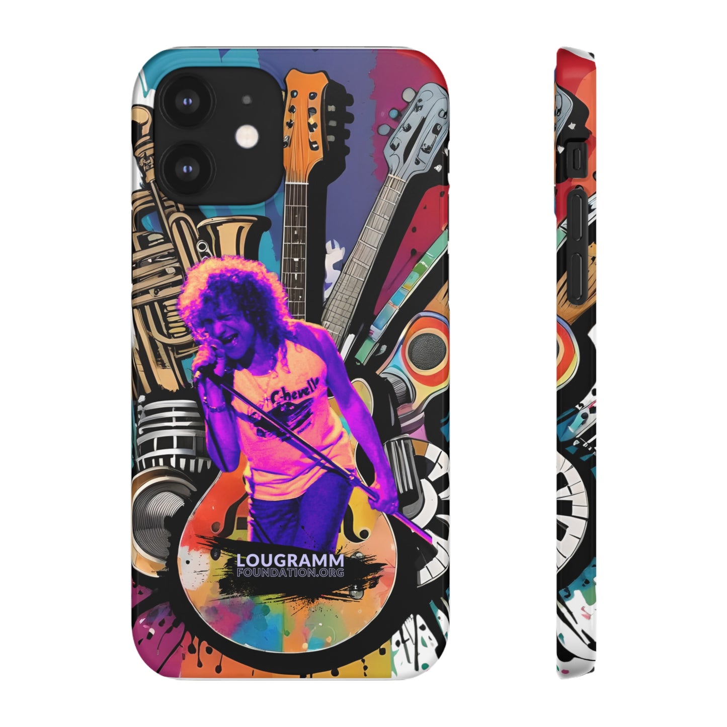Turn the Music Up phone case