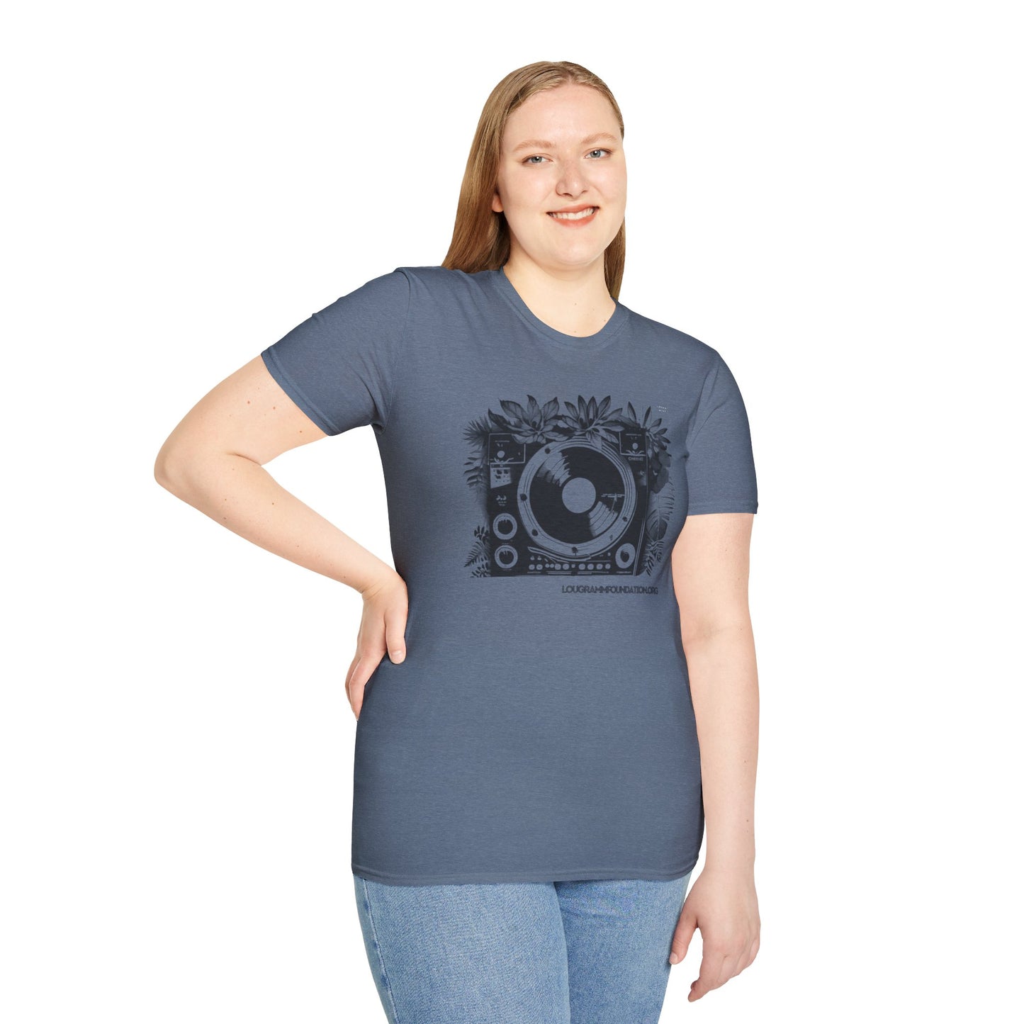 Vinyl in the wild Unisex Softstyle T-Shirt