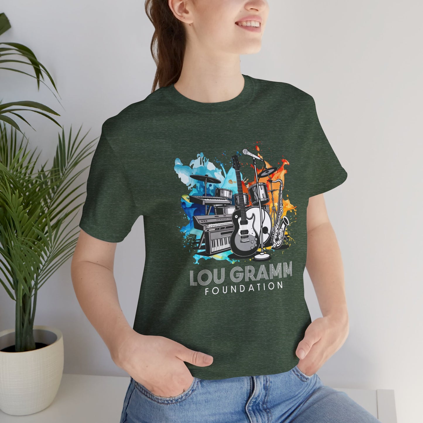 Lou Gramm Music Lover's Tee - Unisex Soft style jersey
