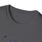 Lou Gramm Stencil Blue logo - Unisex Softstyle T-Shirt