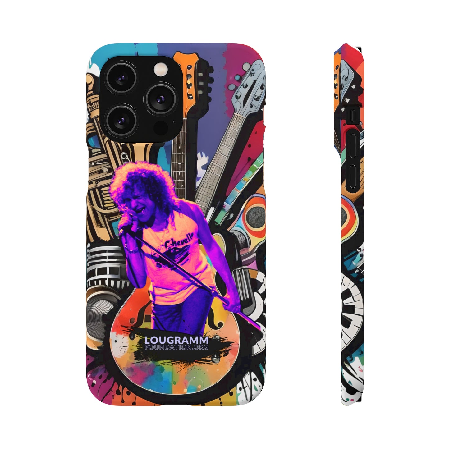Turn the Music Up phone case