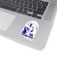 Lou Gramm Foundation Stencil Blue Kiss-Cut Stickers