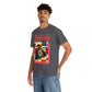 Rock Legend Lou Gramm Unisex Heavy Cotton Tee - Salmon logo