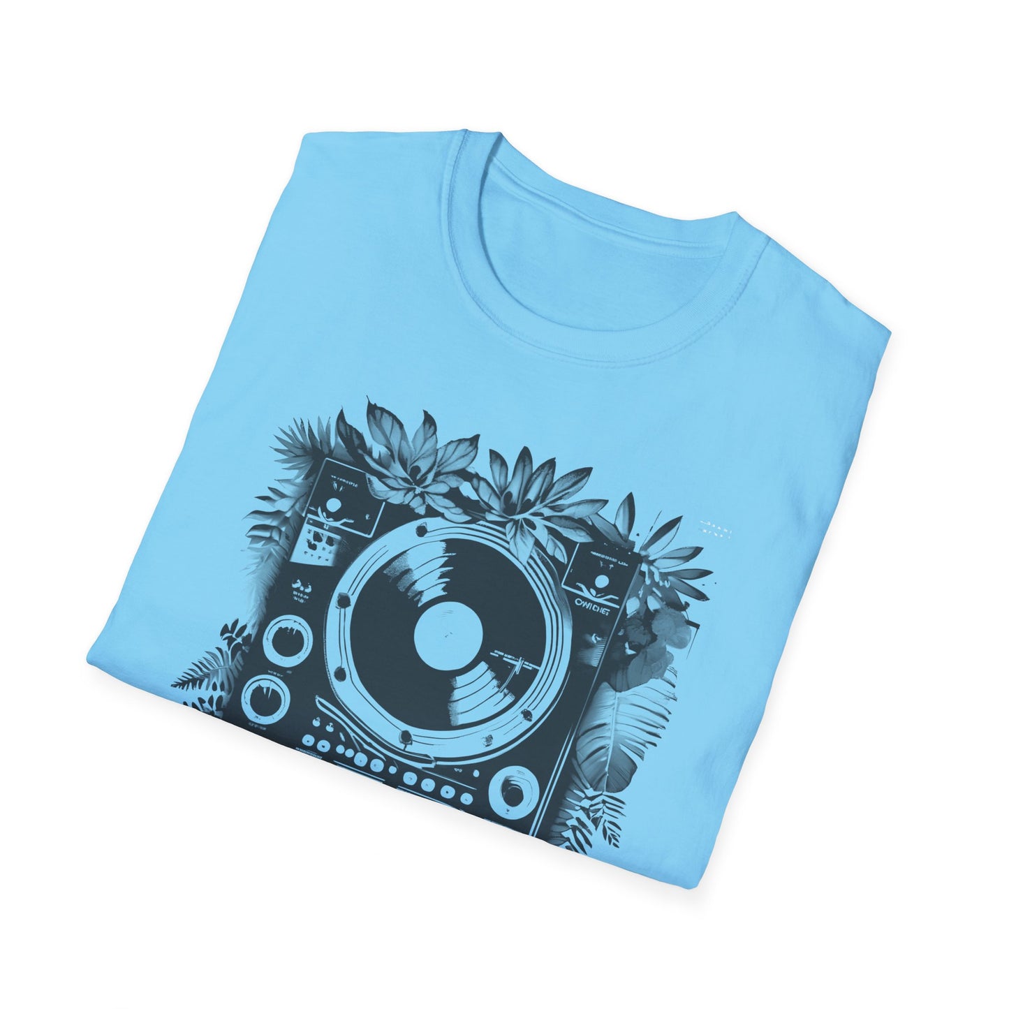Vinyl in the wild Unisex Softstyle T-Shirt