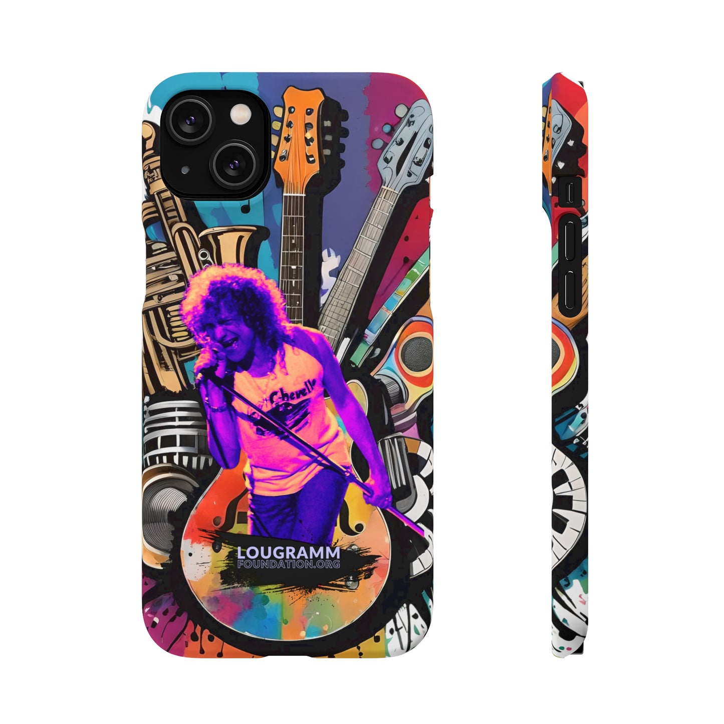 Turn the Music Up phone case
