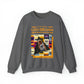Rock Legend Lou Gramm Orange Logo - Unisex Heavy Blend™ Crewneck Sweatshirt
