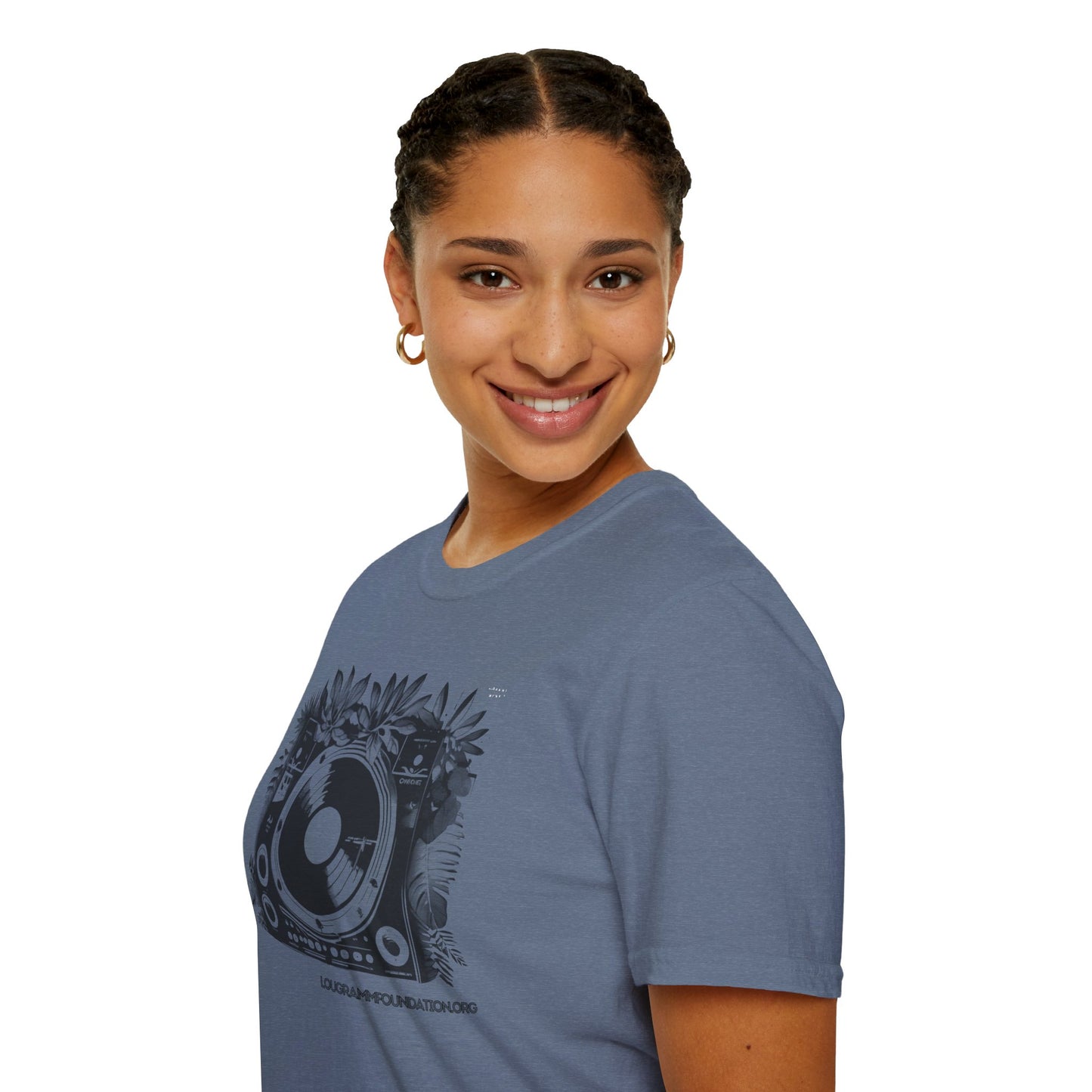 Vinyl in the wild Unisex Softstyle T-Shirt